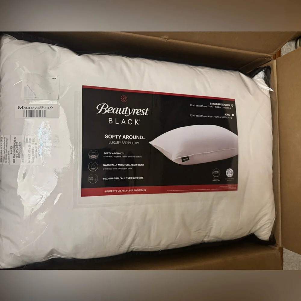 🎉LAST CHANCE🎉BEAUTYREST BLACK Luxurious Feather Blend‎ Pillow